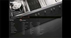 Desktop Screenshot of gaggenau.com