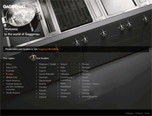Tablet Screenshot of gaggenau.com